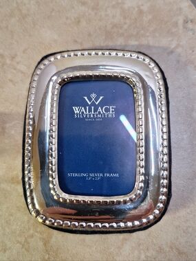 WALLACE STERLING SILVER FRAME 925 ITALY-1.5" X 2.5